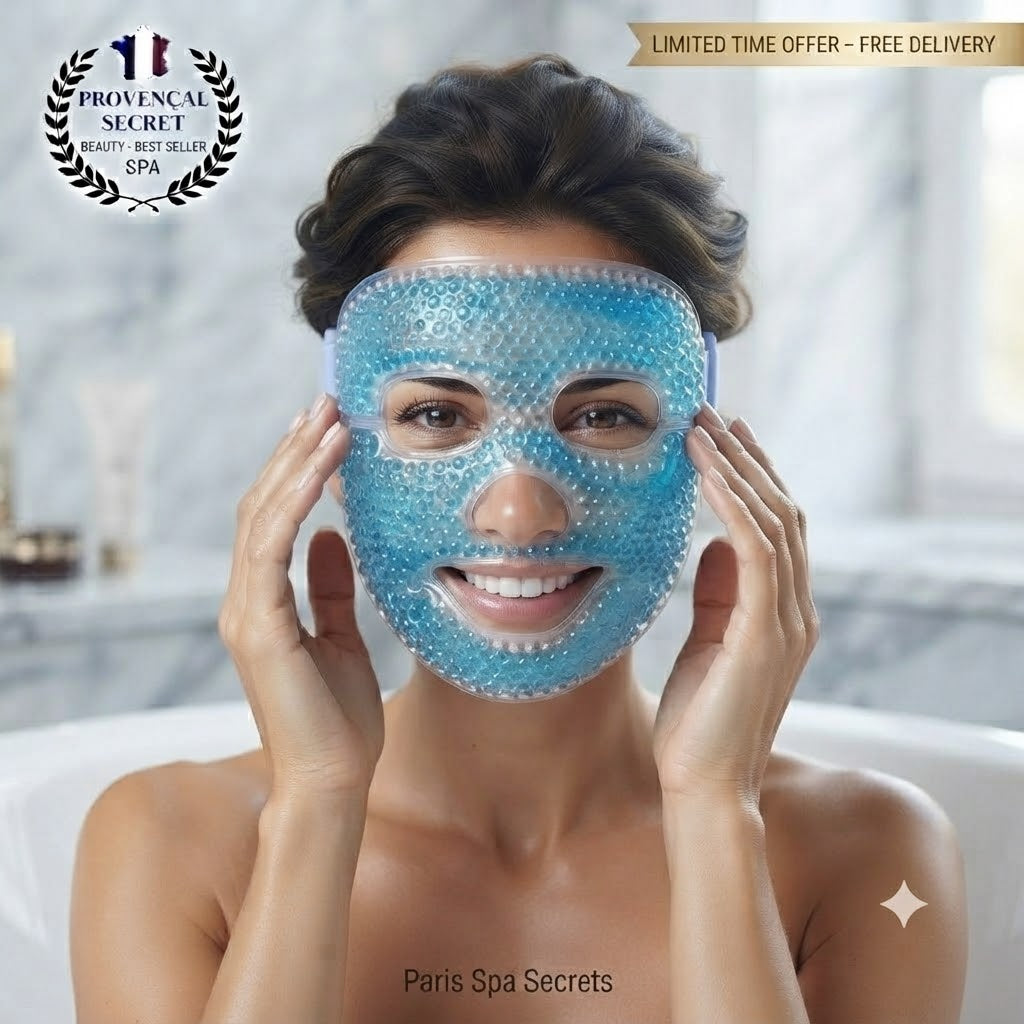Le Masque Cryo-Éclat : Ton Teint Frais et Reposé en 10 Minutes (Masque Yeux Offert)