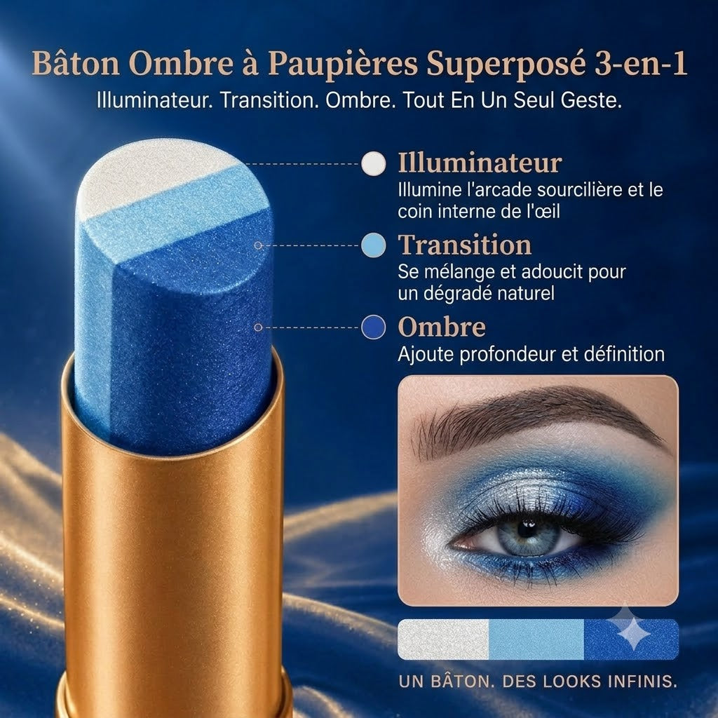 Stick ombre a paupieres format nomade