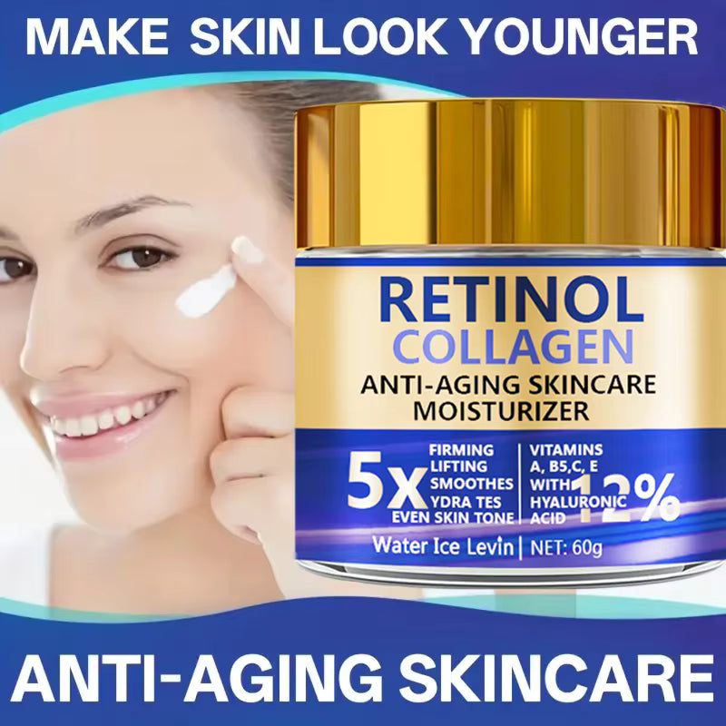 Creme retinol collagene 5-en-1 vue produit