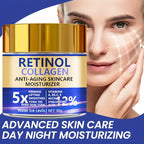 Creme retinol collagene texture