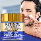 Creme retinol application visage