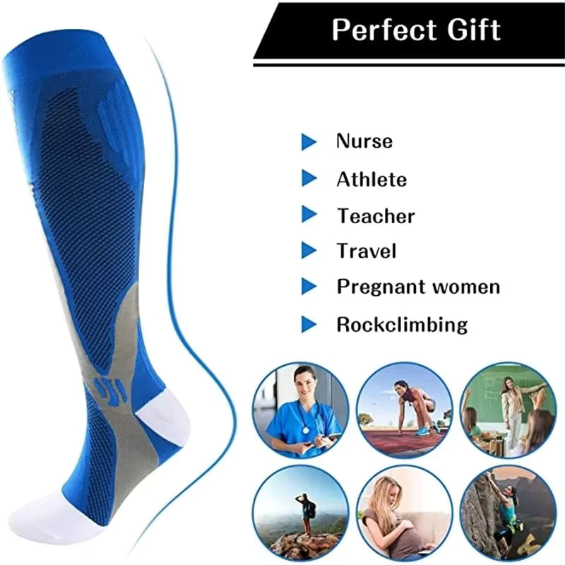 APEXSTRIDES PRO™ — Chaussettes de Compression Sport 20-30 mmHg