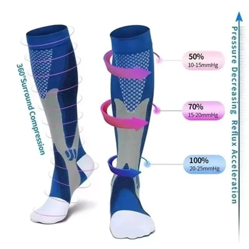 APEXSTRIDES PRO™ — Chaussettes de Compression Sport 20-30 mmHg