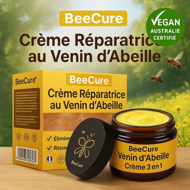 BeeCure zones d'application peau