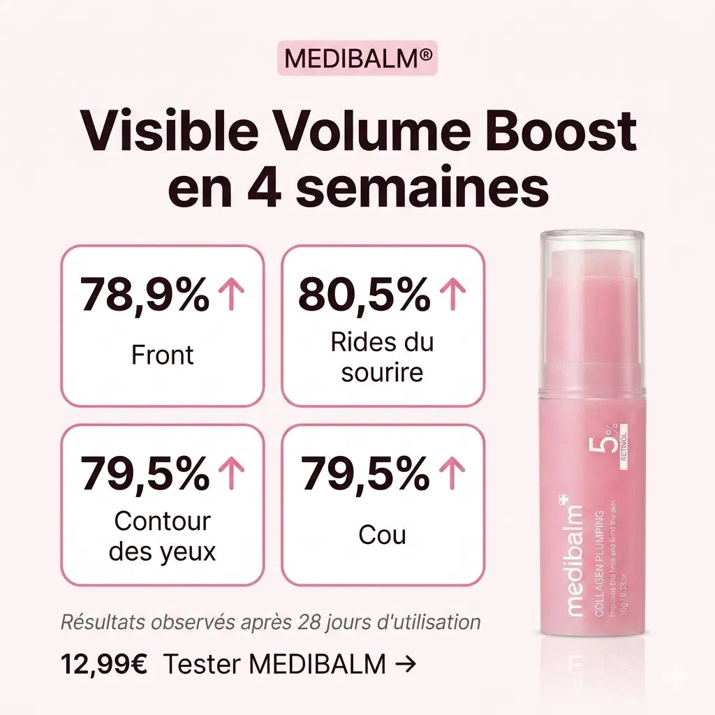 Medibalm — Baume Collagène & PDRN Repulpant Visage, Yeux, Lèvres