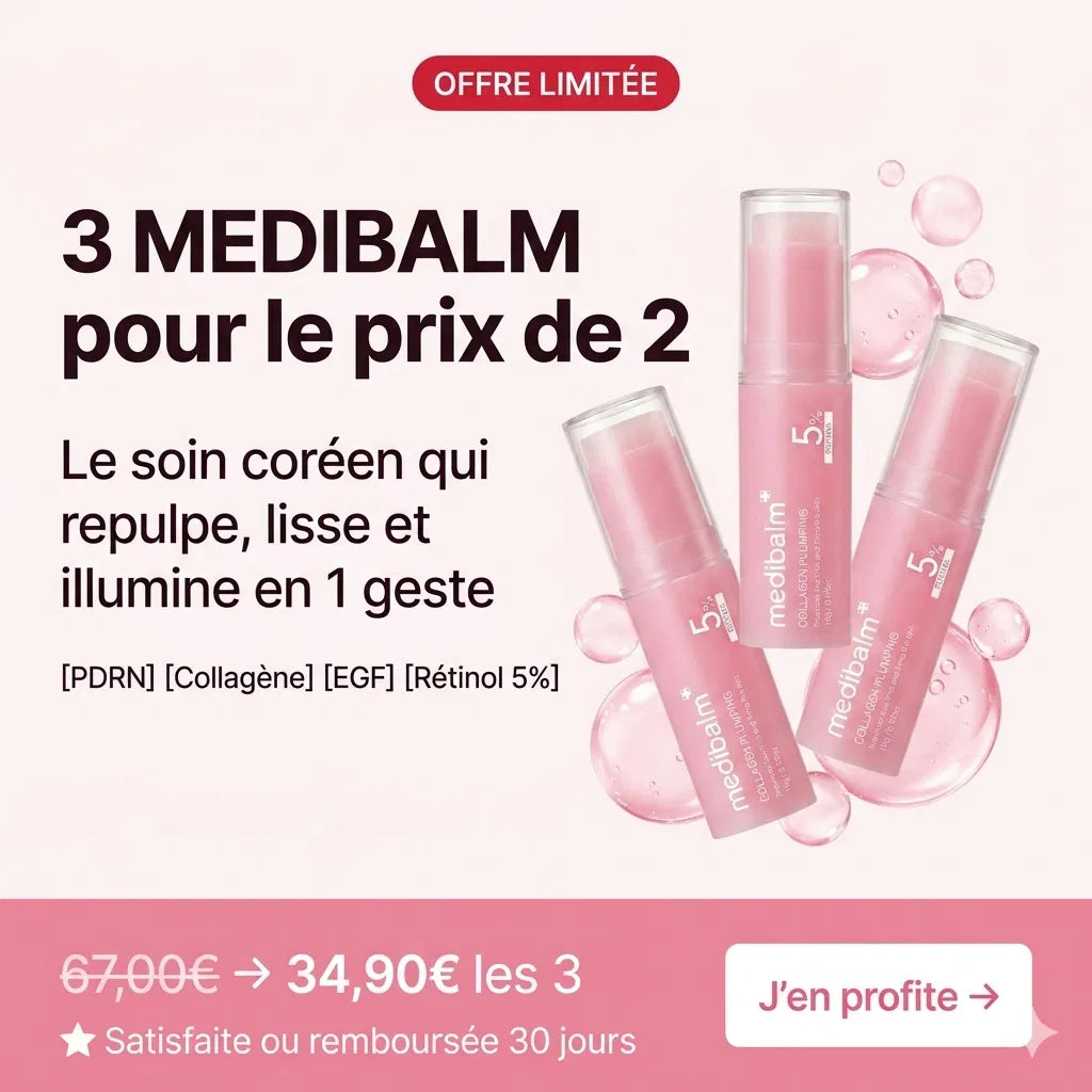 Medibalm — Baume Collagène & PDRN Repulpant Visage, Yeux, Lèvres