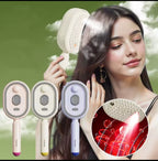 Brosse Électrique Capillaire 3-en-1 — Massage Cuir Chevelu & Applicateur d'Huile