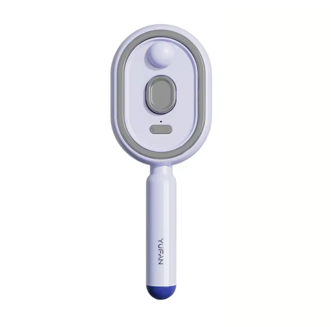 Brosse Électrique Capillaire 3-en-1 — Massage Cuir Chevelu & Applicateur d'Huile