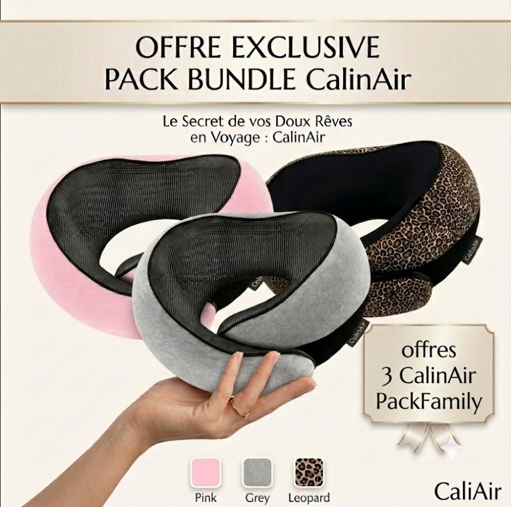 CalinAir® - Oreiller de Voyage 360°
