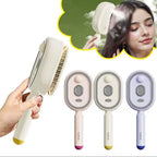 Brosse Électrique Capillaire 3-en-1 — Massage Cuir Chevelu & Applicateur d'Huile