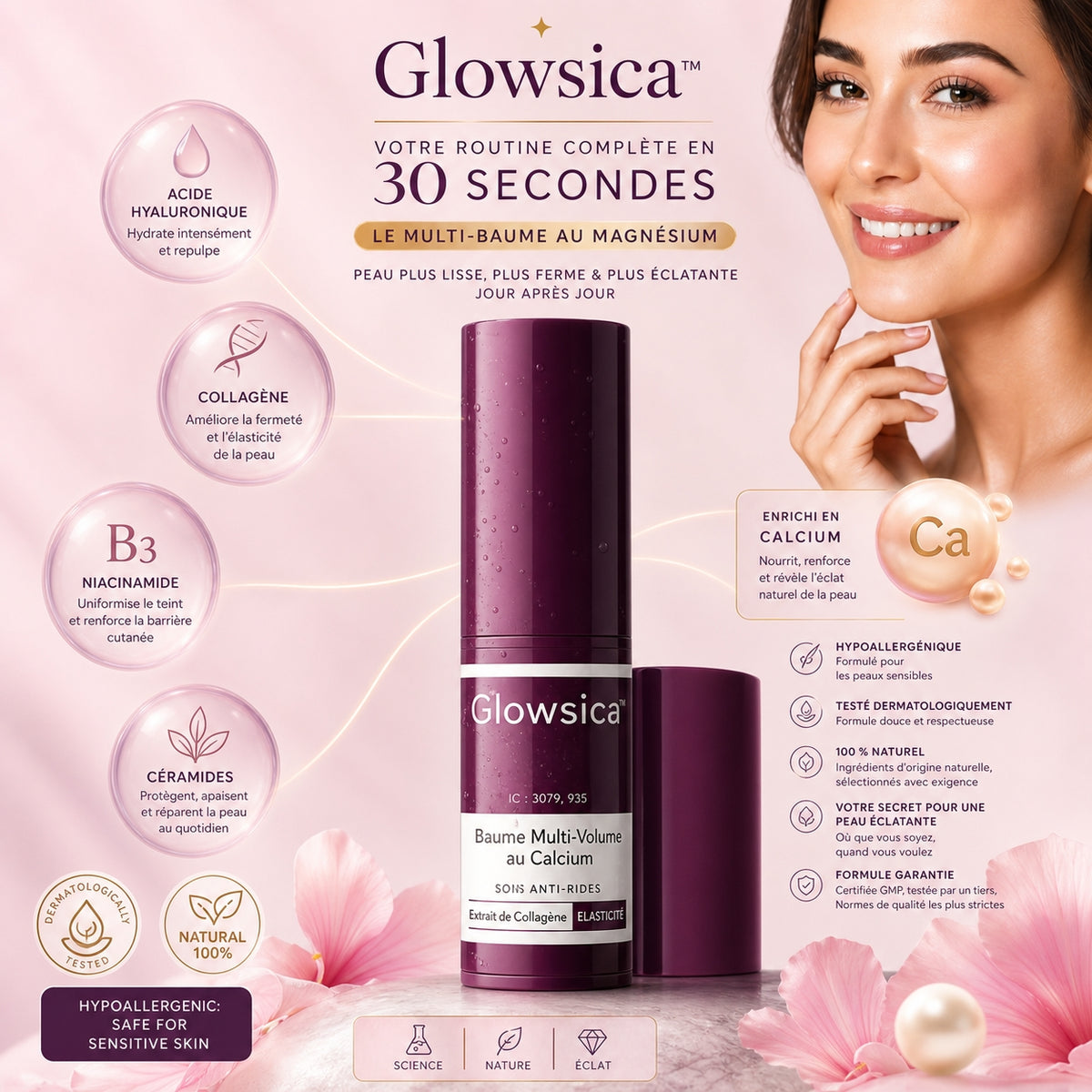 GLOWSICA|® Glow Multi Balm — Le stick qui lisse, repulpe et réveille ton visage en quelques secondes