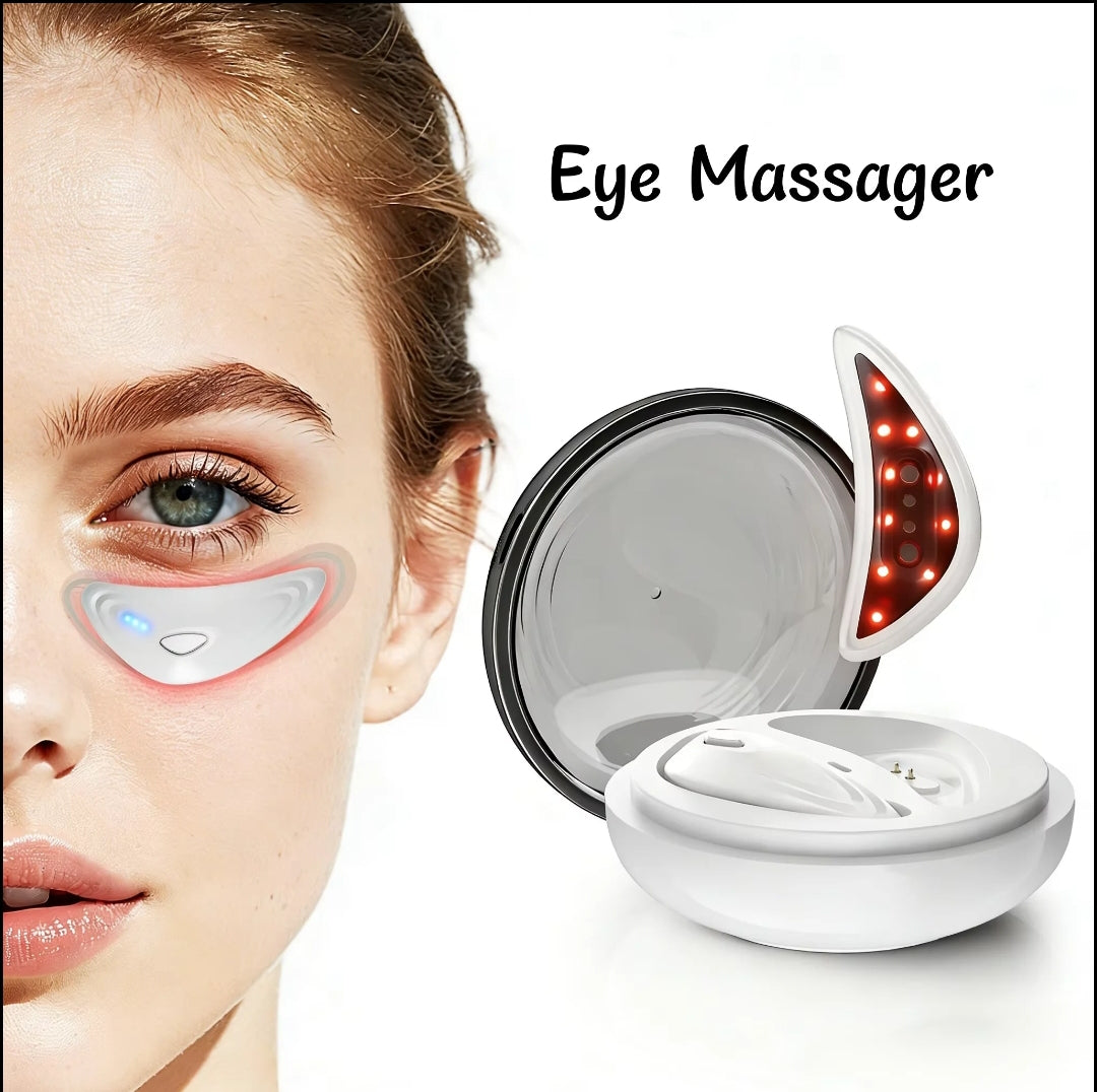 EYE GLOW PRO - contenu du coffret, étui de charge et patchs gel