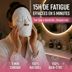 SpaGlow Mask — Serviette Compresse Visage Chaud & Froid