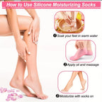 SoftStep — Chaussettes Hydratantes Silicone Soin Pieds