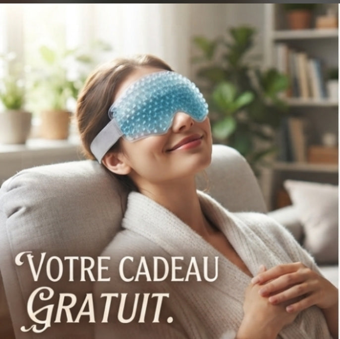 masque cryothérapie visage réutilisable chaud froid