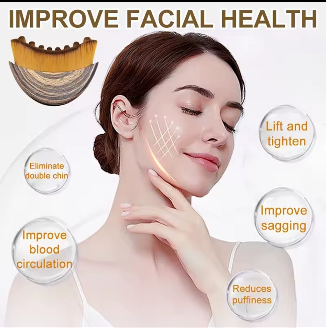SculptBrush — Brosse Drainage Lymphatique Visage